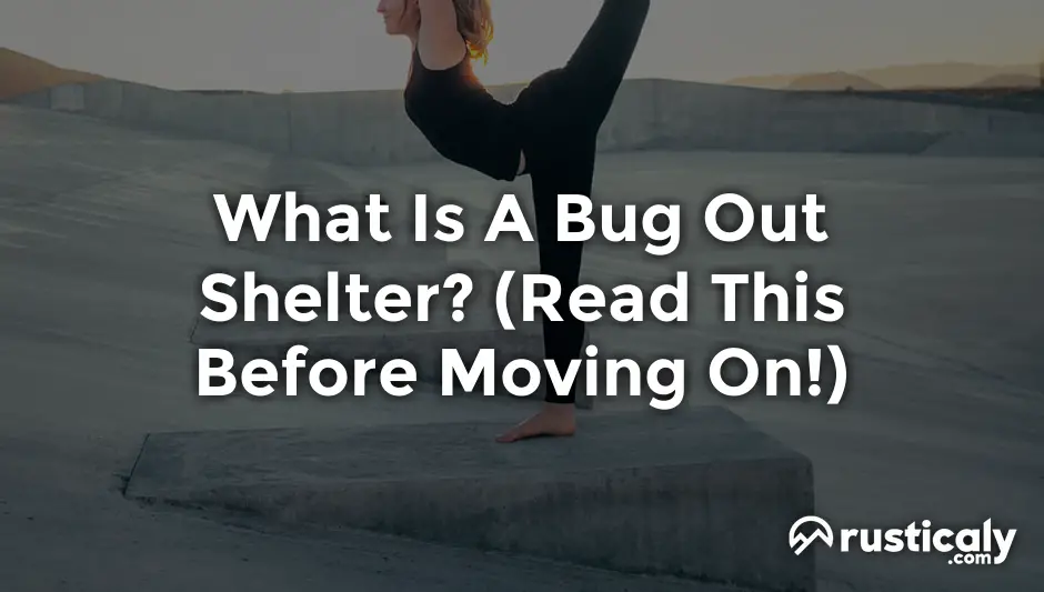 what is a bug out shelter