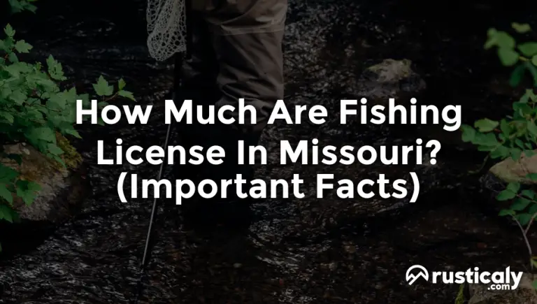 how much are fishing license in missouri
