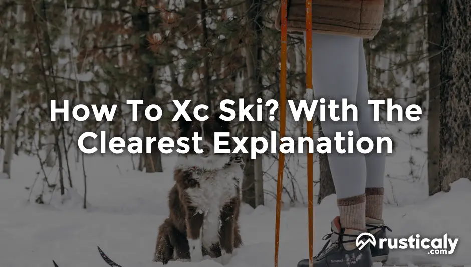 how to xc ski