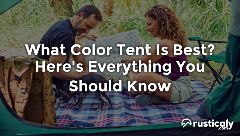 what color tent is best