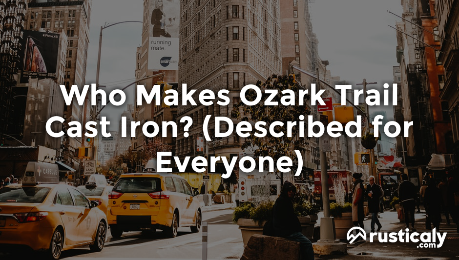 who makes ozark trail cast iron