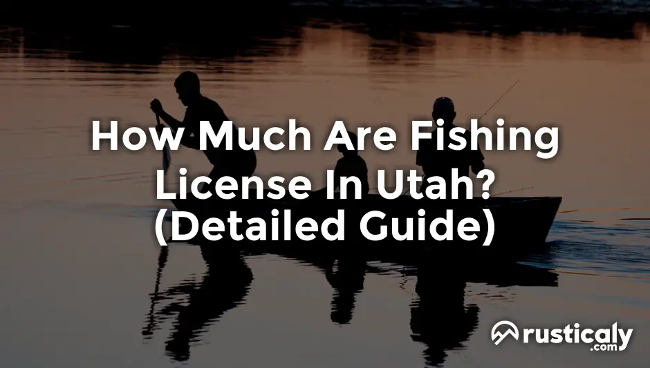 how much are fishing license in utah