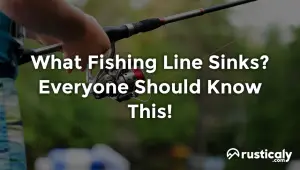 what fishing line sinks