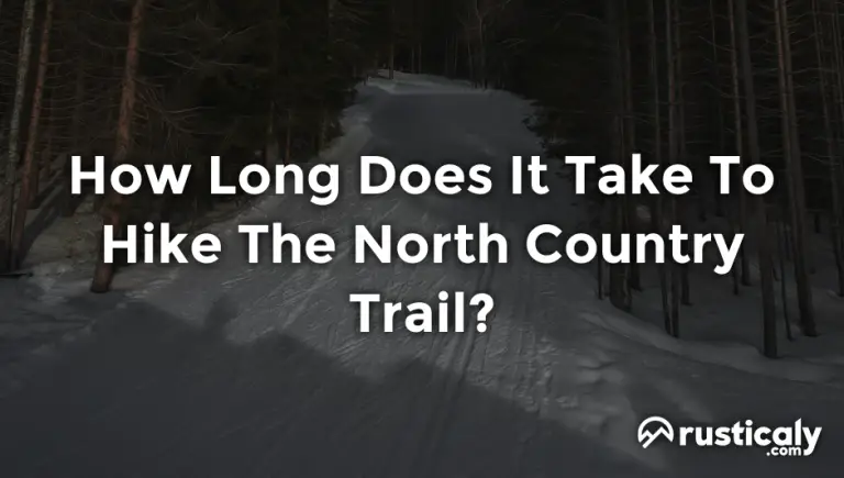 how long does it take to hike the north country trail