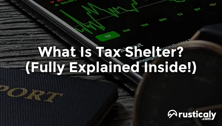 what is tax shelter