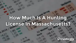 how much is a hunting license in massachusetts