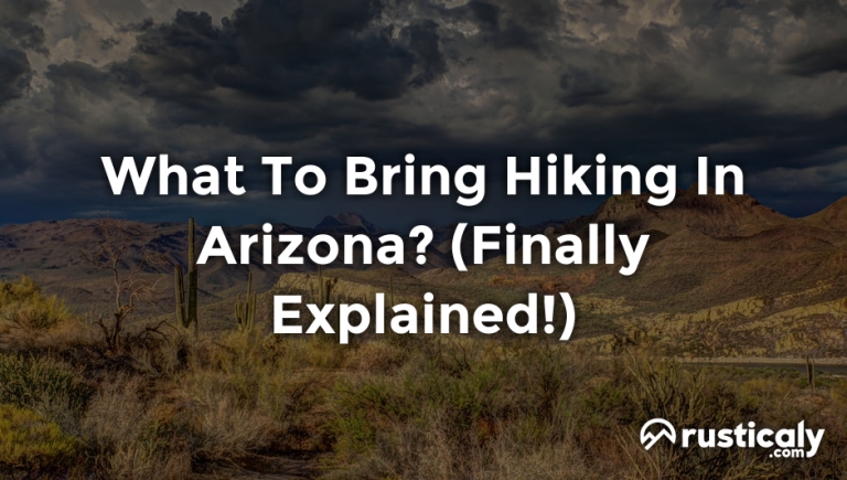 what to bring hiking in arizona