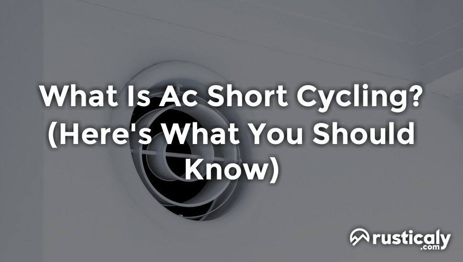 what is ac short cycling