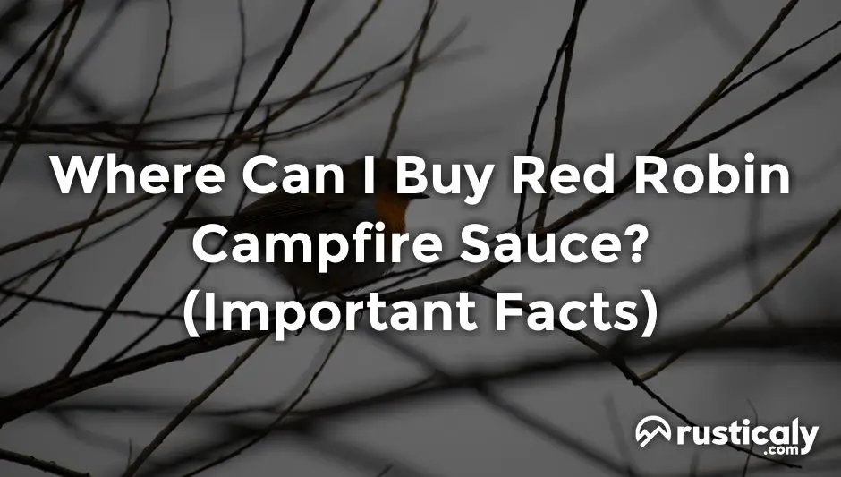 where can i buy red robin campfire sauce