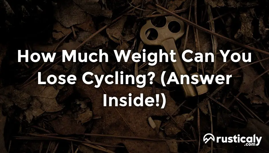 how much weight can you lose cycling