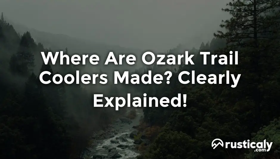 where are ozark trail coolers made