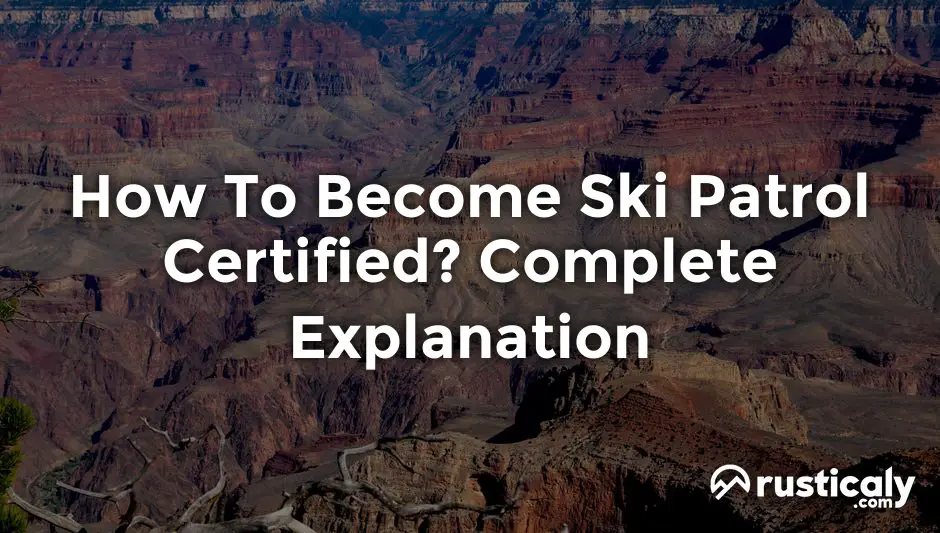 how to become ski patrol certified