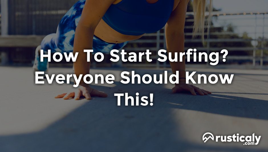how to start surfing
