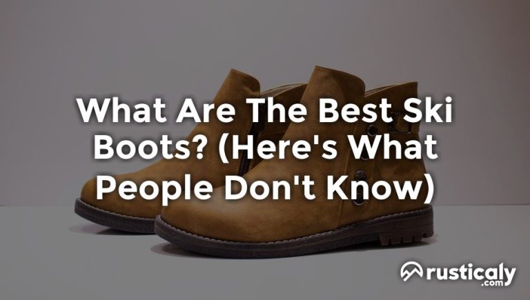 what are the best ski boots