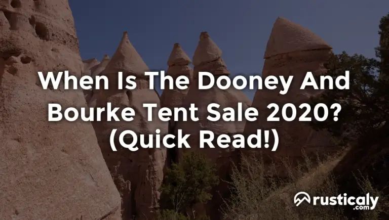 when is the dooney and bourke tent sale 2020
