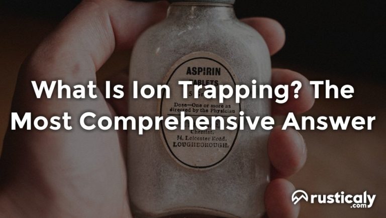 what is ion trapping