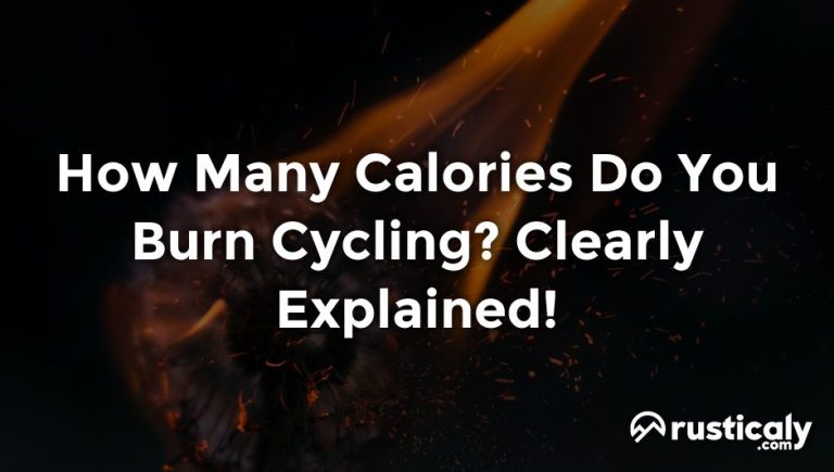 how many calories do you burn cycling
