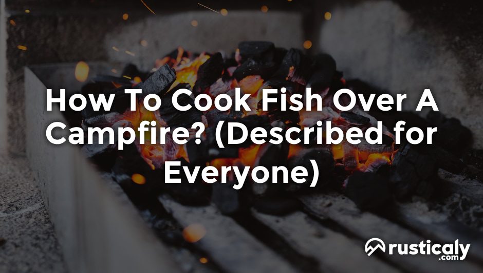 how to cook fish over a campfire