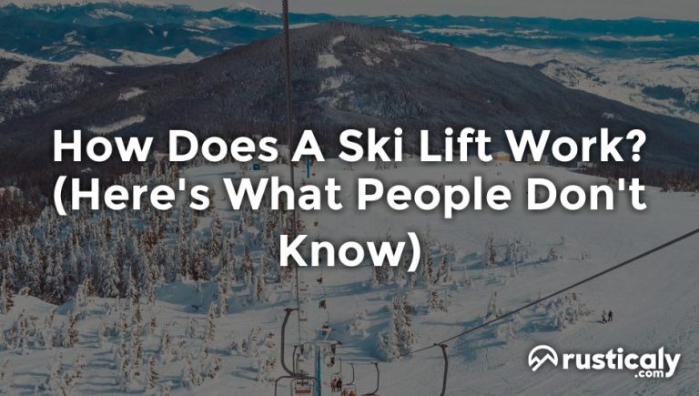 how does a ski lift work