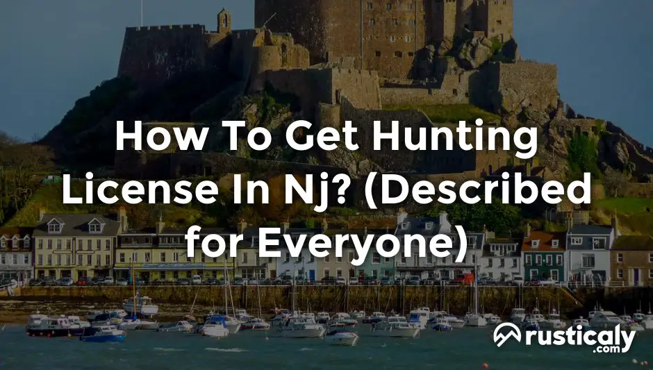 how to get hunting license in nj