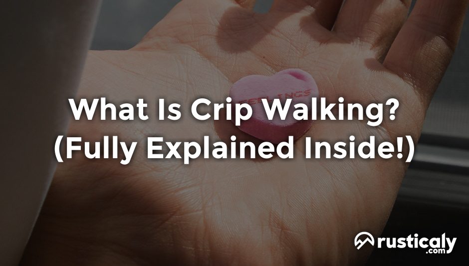 what is crip walking
