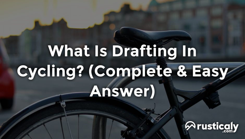 what is drafting in cycling