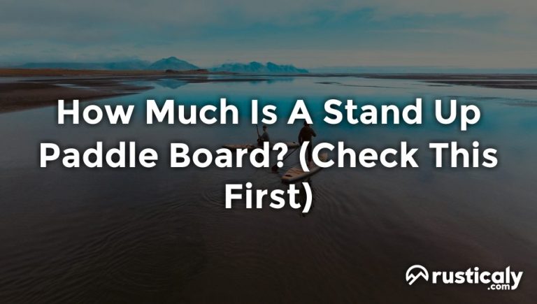 how much is a stand up paddle board