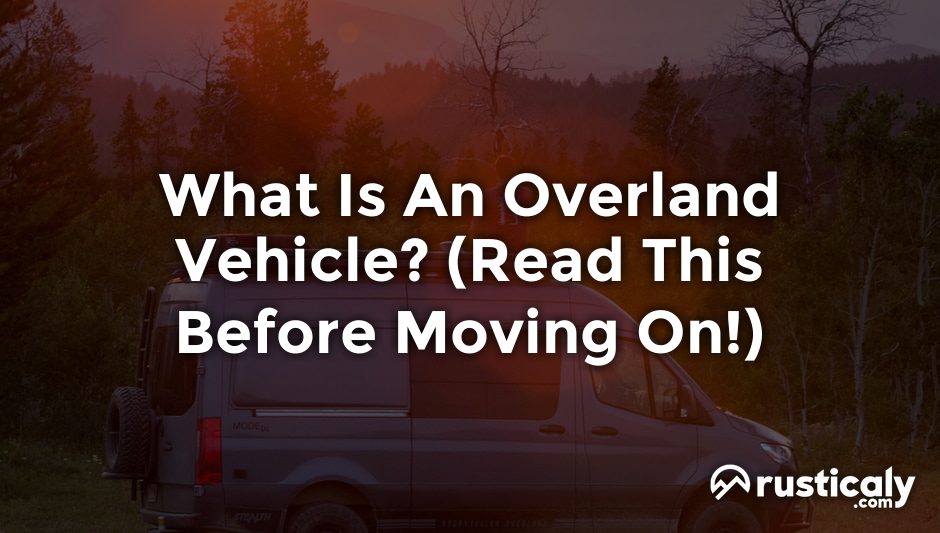 what is an overland vehicle