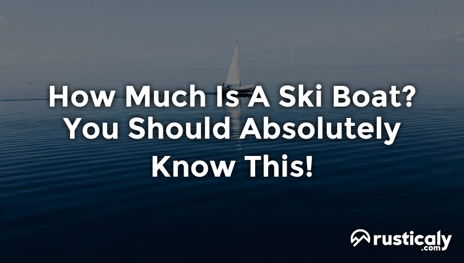 how much is a ski boat