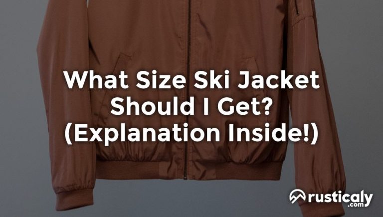 what size ski jacket should i get