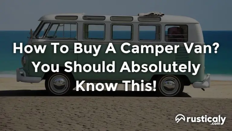 how to buy a camper van