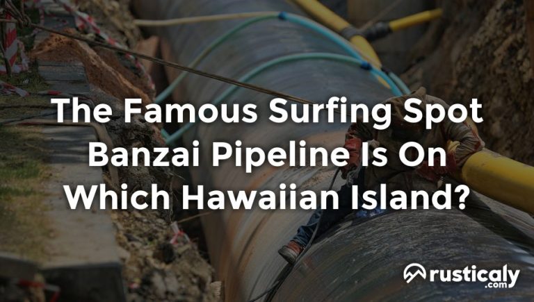 the famous surfing spot banzai pipeline is on which hawaiian island?