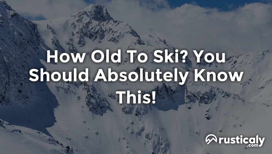 how old to ski