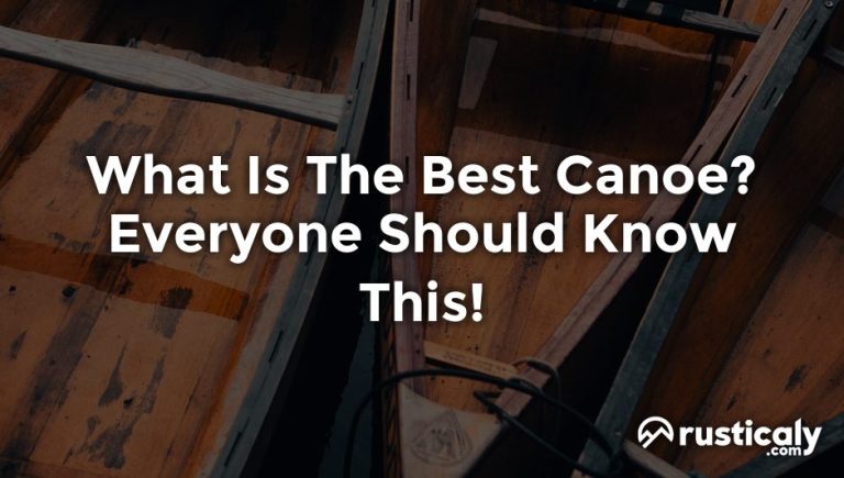 what is the best canoe?
