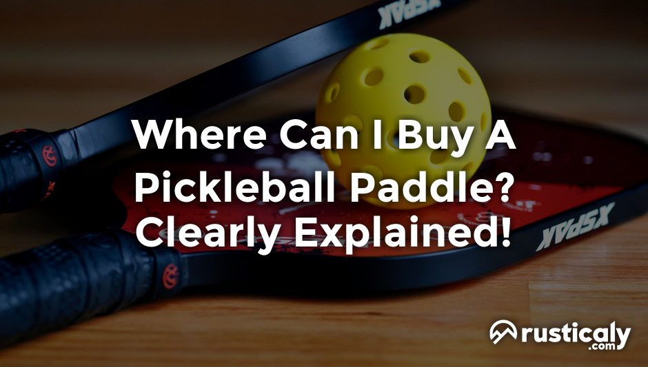 where can i buy a pickleball paddle
