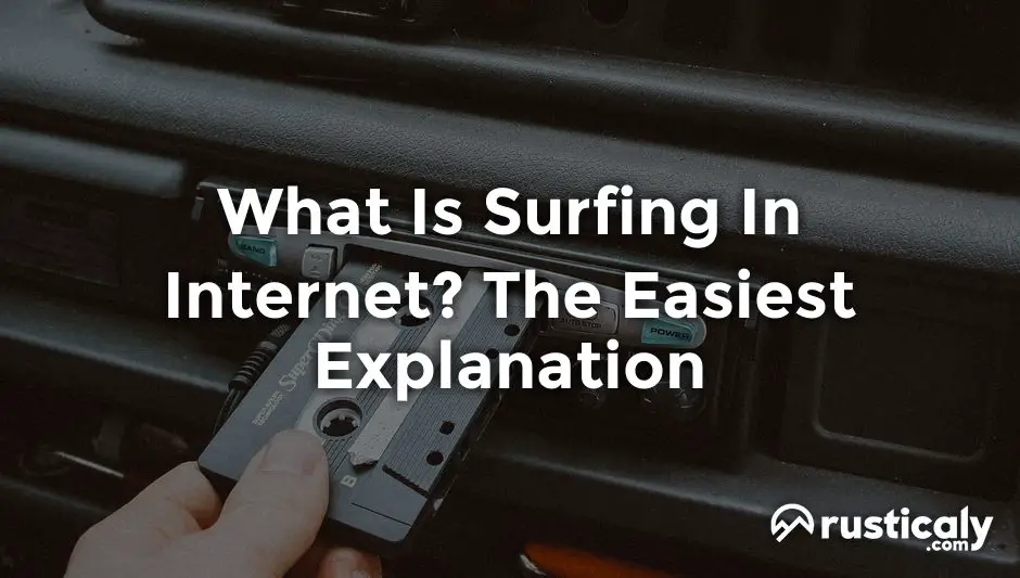 what is surfing in internet