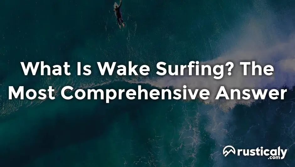 what is wake surfing