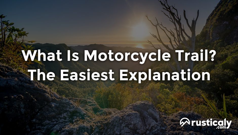 what is motorcycle trail