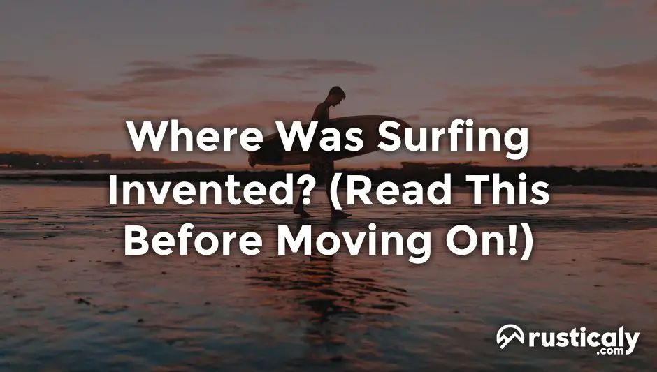 where was surfing invented