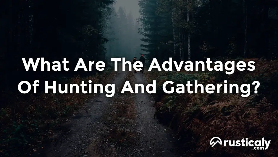 What Are The Advantages Of Hunting And Gathering?
