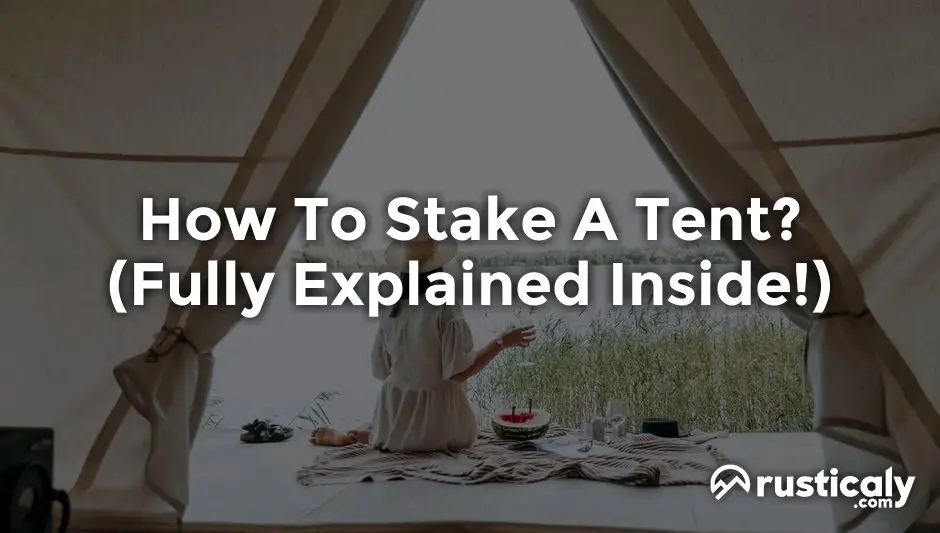 How To Stake A Tent? With The Clearest Explanation
