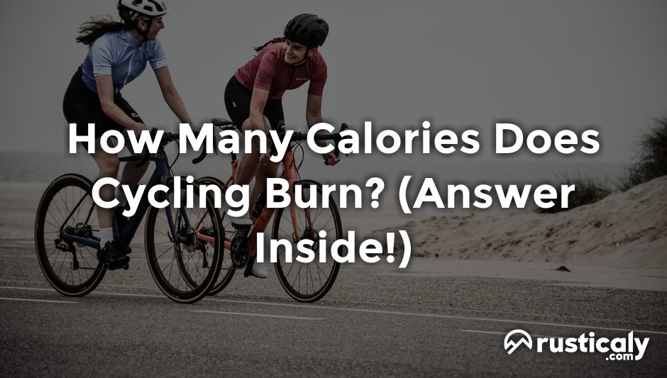 how many calories does cycling burn