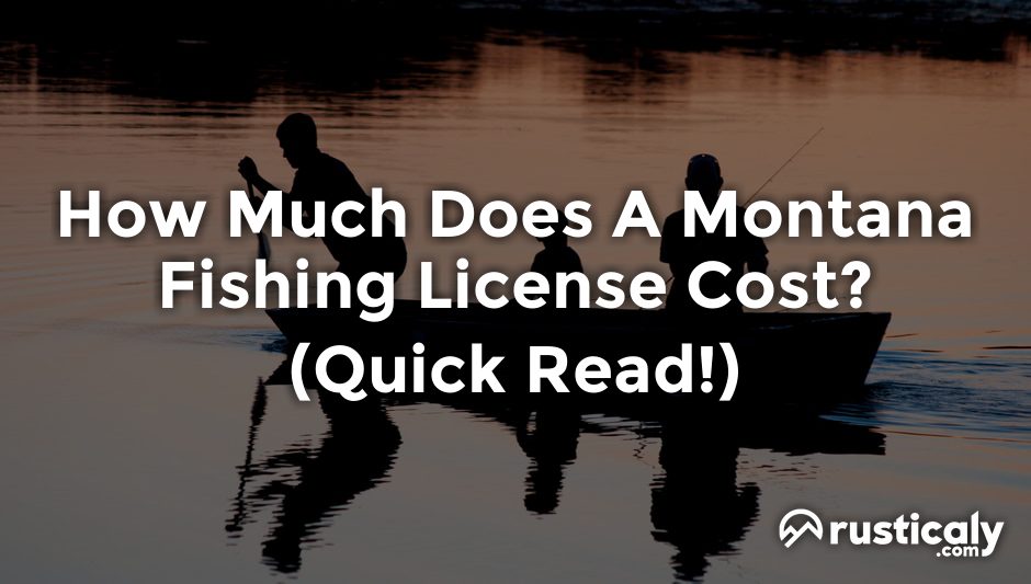 how much does a montana fishing license cost