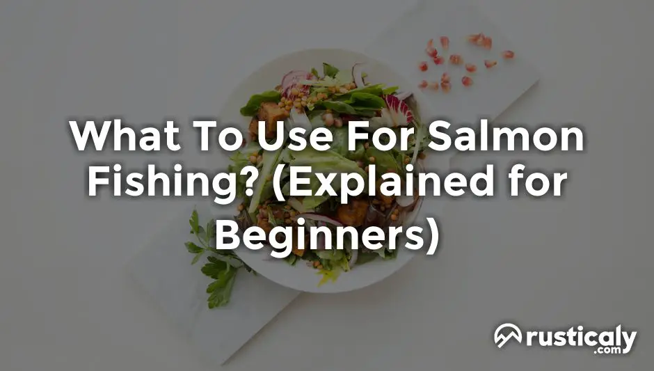 what to use for salmon fishing