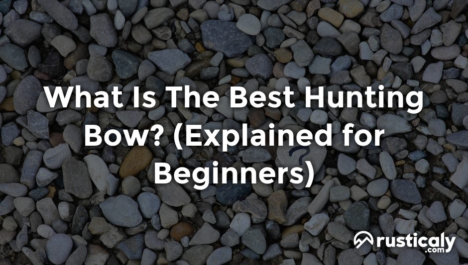 what is the best hunting bow