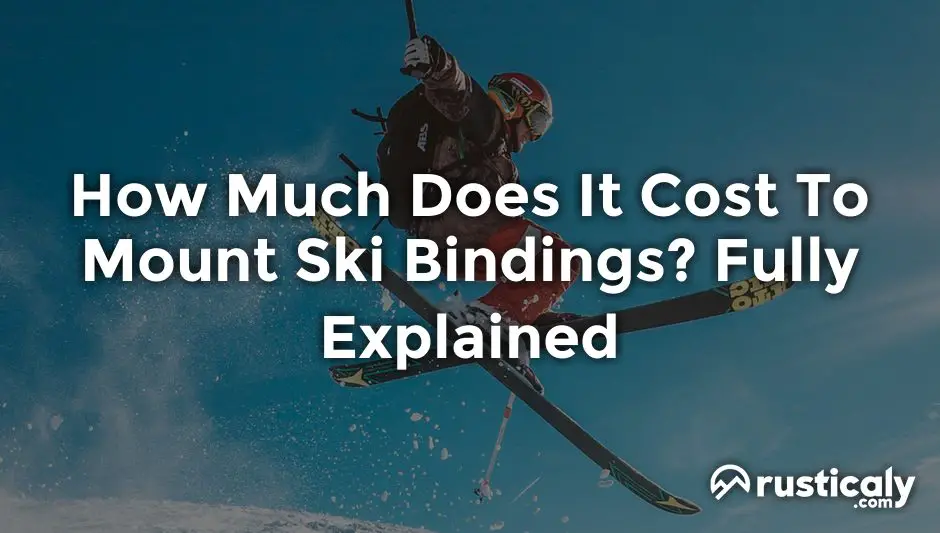how much does it cost to mount ski bindings