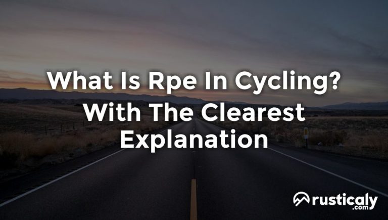 what is rpe in cycling