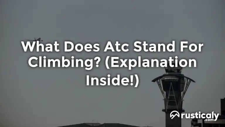 what does atc stand for climbing