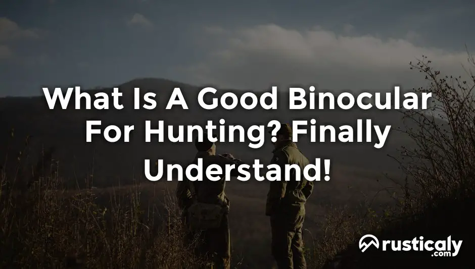 What Is A Good Binocular For Hunting? Finally Understand!