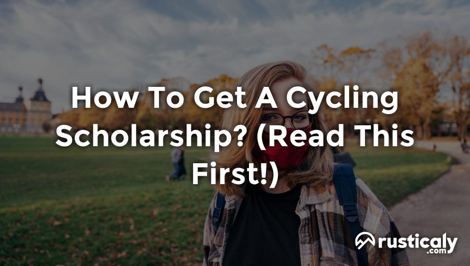 how to get a cycling scholarship